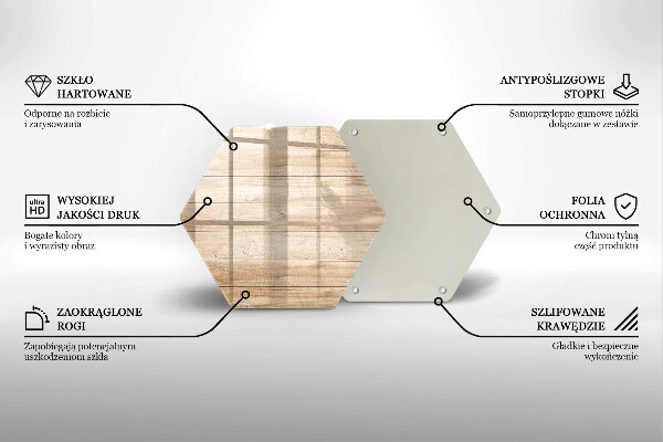 Cache plaque de cuisson Planches de bois