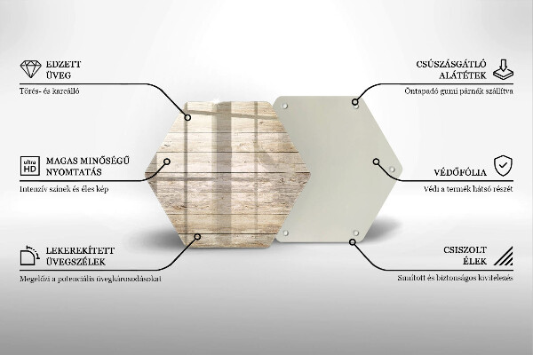 Cache plaque de cuisson Planches de bois