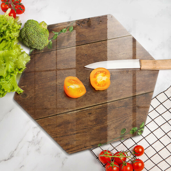 Cache plaque de cuisson Planches et feuilles de bois