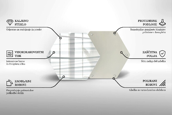 Cache plaque de cuisson Structure moderne