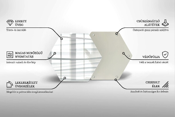 Cache plaque de cuisson Structure moderne