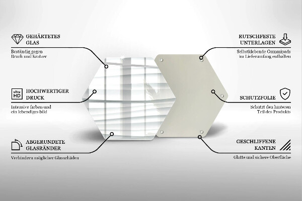 Cache plaque de cuisson Structure moderne