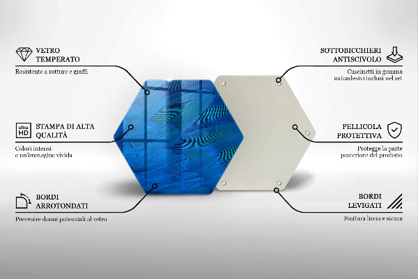 Cache plaque de cuisson Plumes d'oiseaux