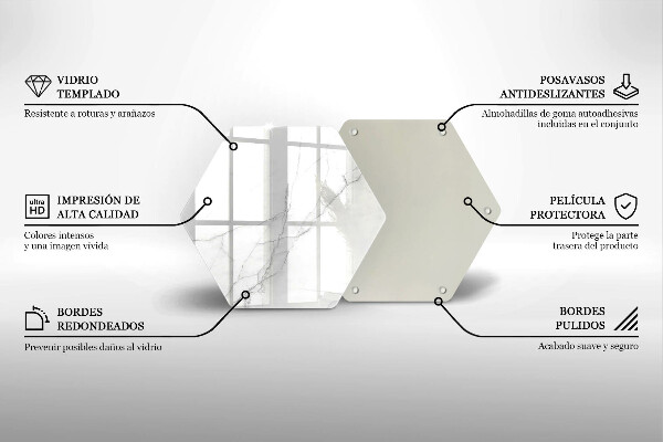 Cache plaque de cuisson Fond de pierre de marbre