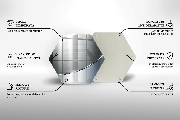 Cache plaque de cuisson Modèle d'abstraction en métal