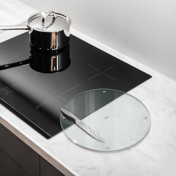 Protection plaque induction transparente 30 cm