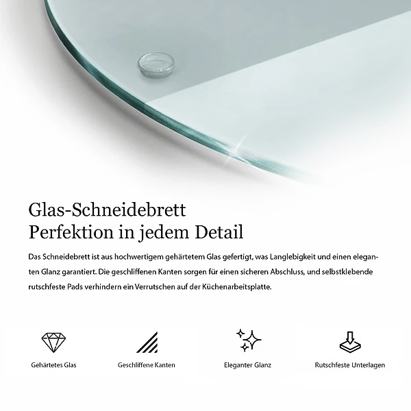 Plaque de protection transparente pour table à induction 30 cm