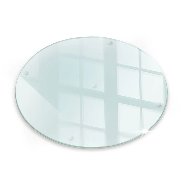 Plaque de protection transparente pour table à induction de 40 cm