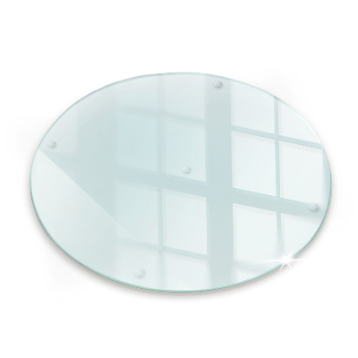 Plaque de protection transparente pour table à induction de 40 cm