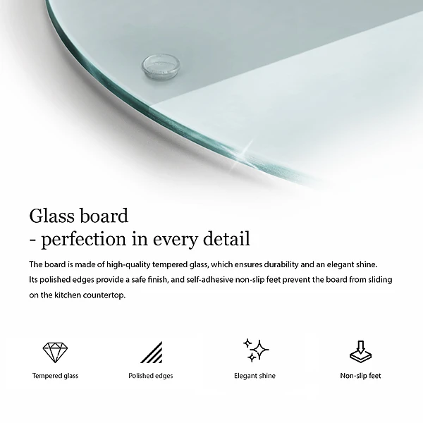 Plaque de protection transparente pour table à induction de 40 cm