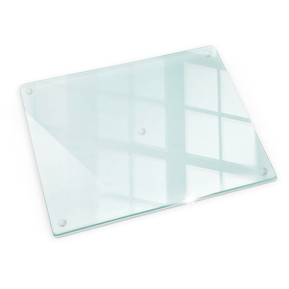 Planche à découper en verre transparent 52x40 cm