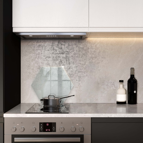 Protège plaque de cuisson transparent 40 cm