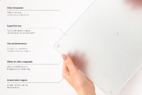 Planche à découper verre 52x40 cm