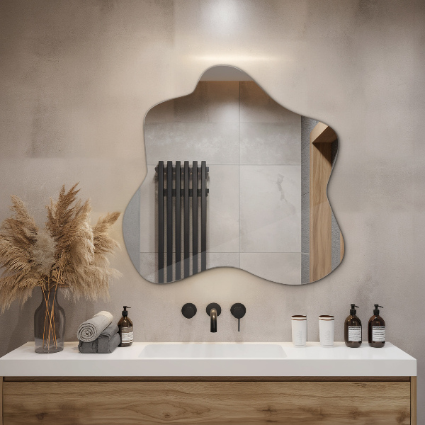 Miroir tache asymétrique 48x48 cm