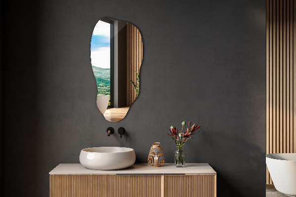 Miroir forme accessoire élégant sans cadre 45x90