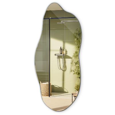 Miroir forme organique sans cadre 40x90 cm