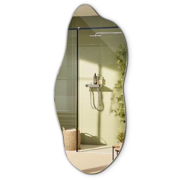 Miroir irregulier moderne 45x100 cm