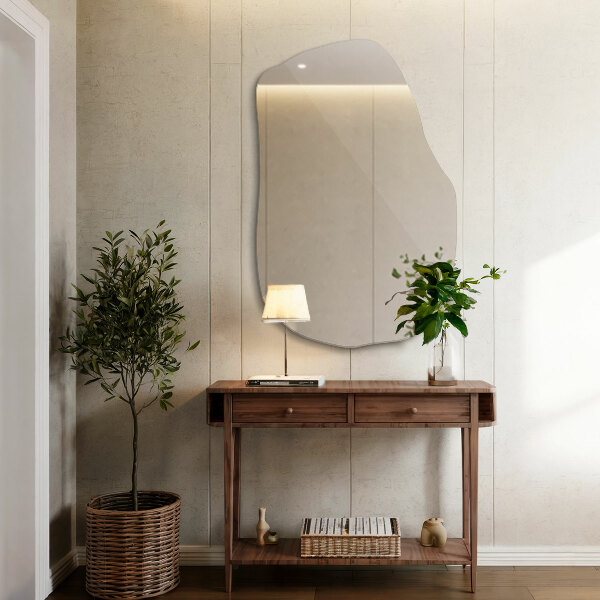 Miroir organique sans cadre 80x52 cm