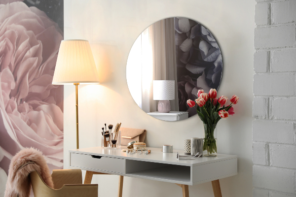 Miroir rond moderne sans bord fi 100 cm