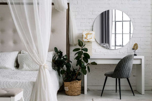 Miroir rond sans bord fi 70 cm