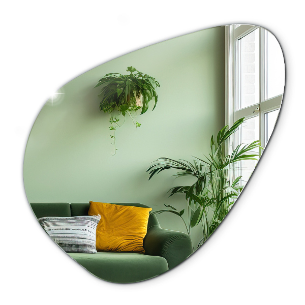 Miroir forme organique 58x58 cm