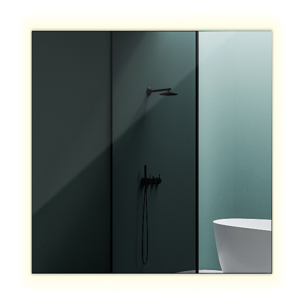 Miroir salle de bain rectangulaire led 50x50 cm