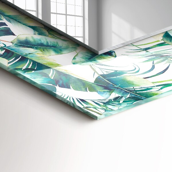 Feuilles tropicales vertes