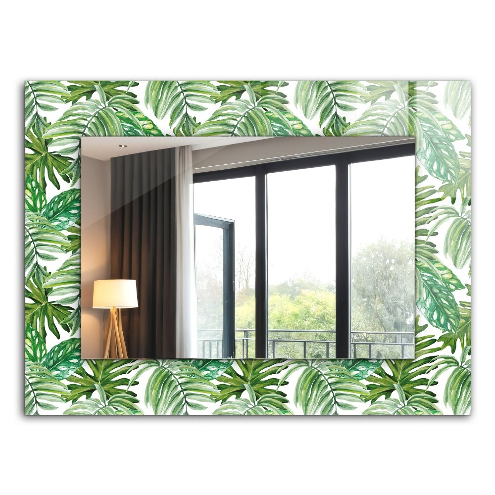 Feuilles tropicales vertes