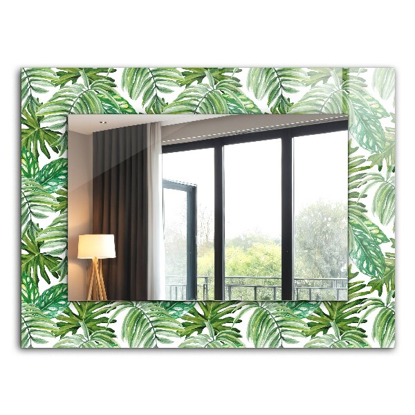 Feuilles tropicales vertes