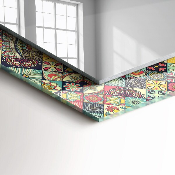 Motifs mosaïques colorés