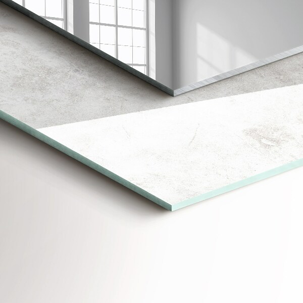 Motif sur tissu gris