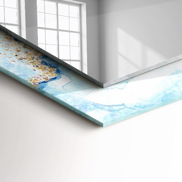 Motif abstrait en marbre