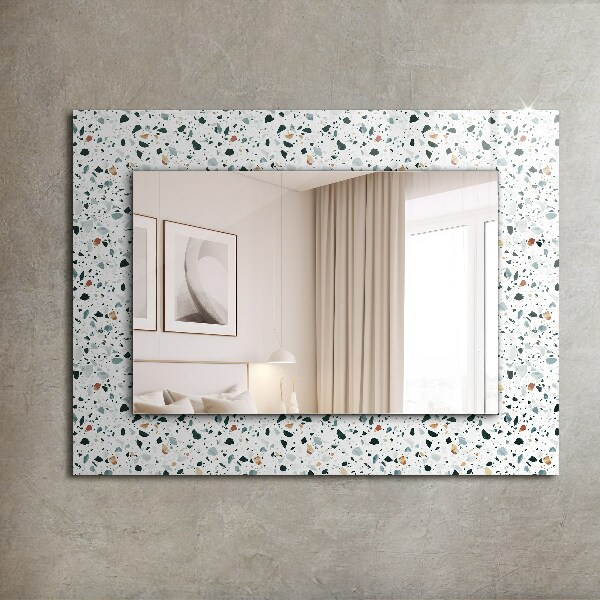 Motif de mosaïque en terrazzo