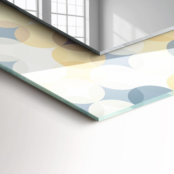 Motif coloré d'un cercle