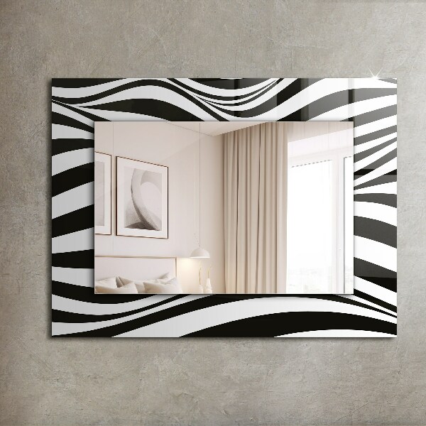 Vagues en noir et blanc