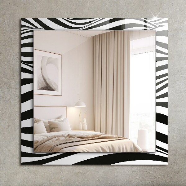 Vagues en noir et blanc