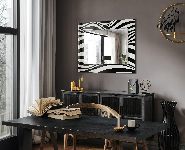 Vagues en noir et blanc