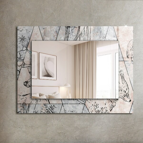 Plantes avec bois de cerf