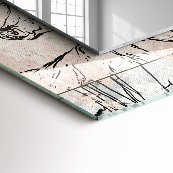 Plantes avec bois de cerf