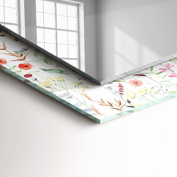 Fleurs aux motifs aquarellés