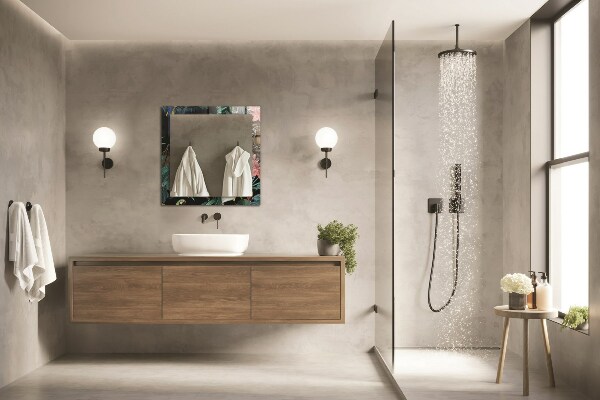 Perroquets avec un tigre dans la jungle