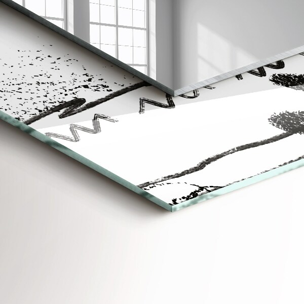 Pochoirs abstraits modernes