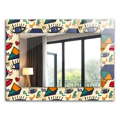 Formes des yeux et de la bouche