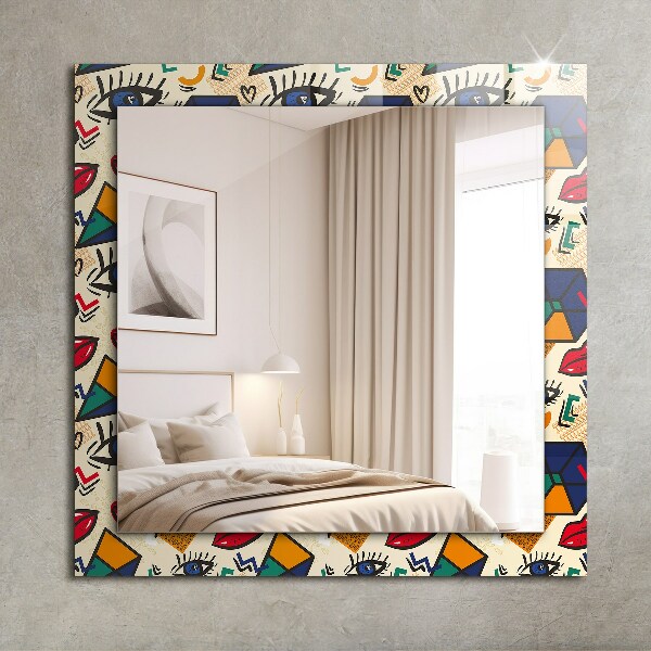 Formes des yeux et de la bouche