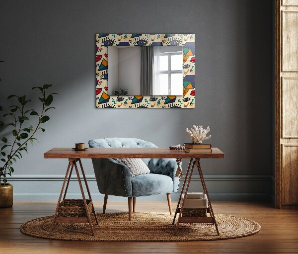 Formes des yeux et de la bouche