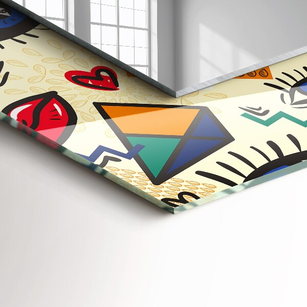 Formes des yeux et de la bouche