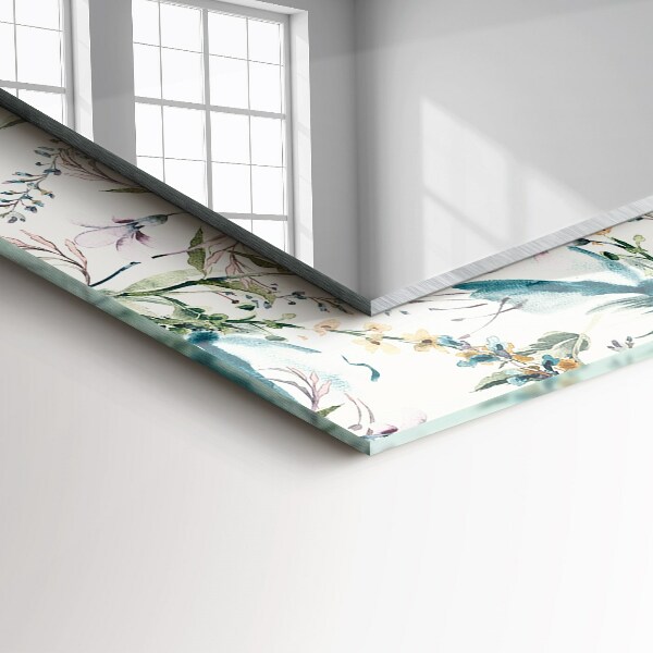 Motif floral à l'aquarelle
