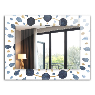 Motif mandala abstrait