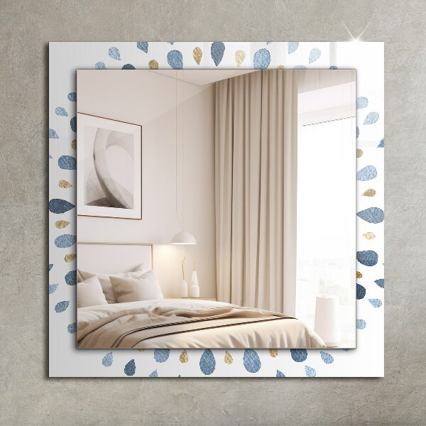 Motif mandala abstrait