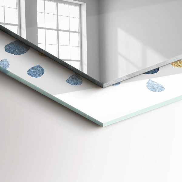 Motif mandala abstrait